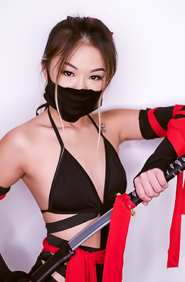 Sneaky Ninja Lulu Chu Have A Hard Fuck And Pussy Creamie