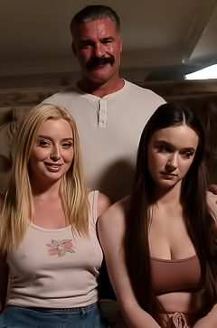 Lexi Lore And Hazel Moore Indulge In Passionate Girl-on-girl Action With Intimate Family Roleplay
